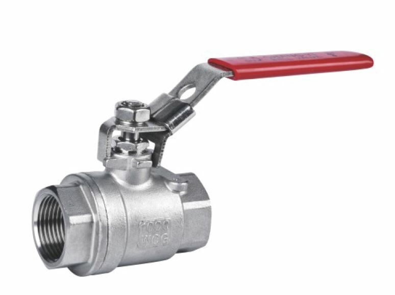 2-PIECE BALL VALVE - STAINLESS STEEL BODY - MODEL C202