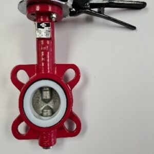 PTFE Lined BUTTERFLY VALVE - WAFER PATTERN